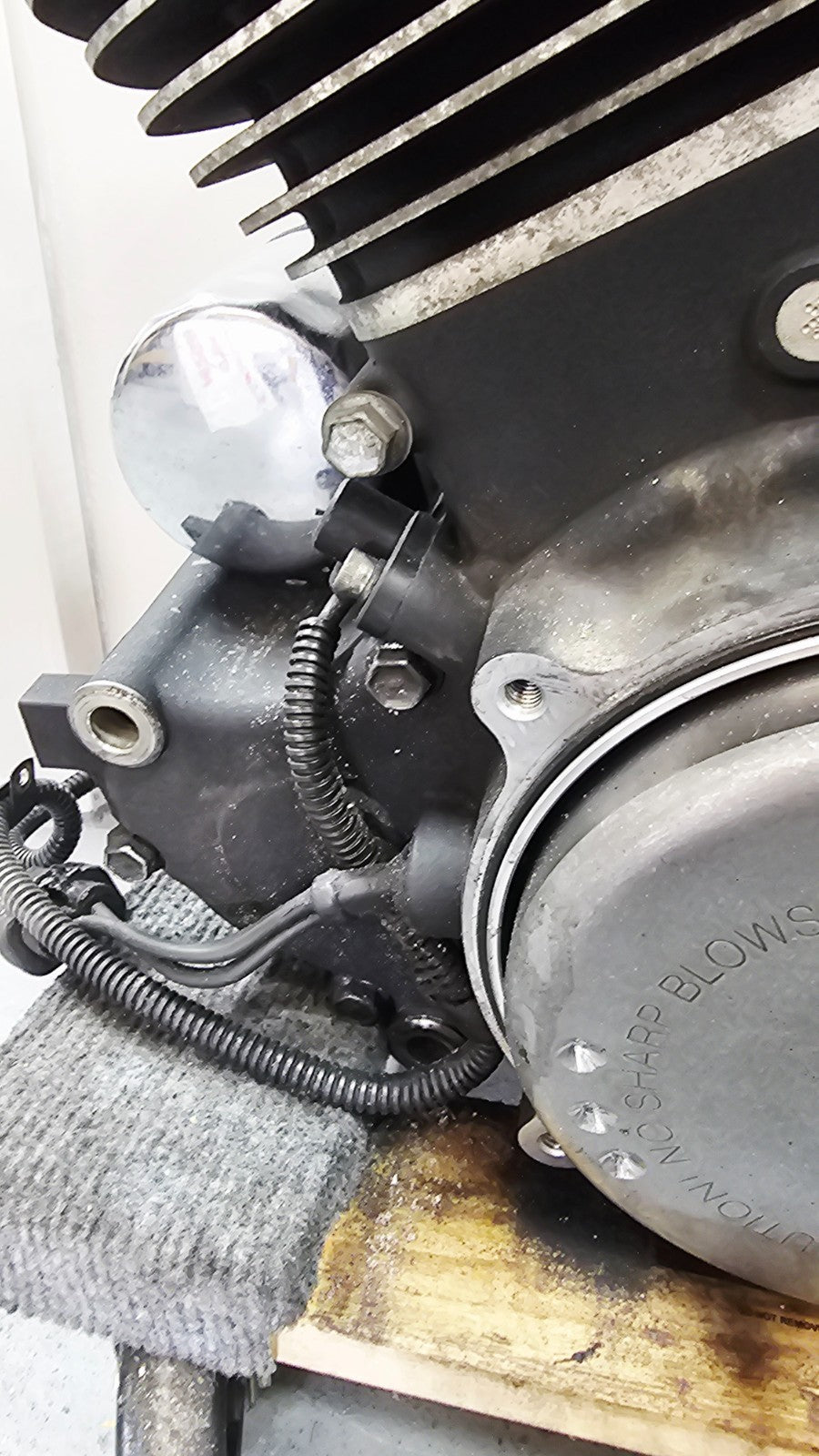 2000 HARLEY SOFTAIL DEUCE Twin Cam B Engine Motor See Video 88ci 1450 RUNS GREAT