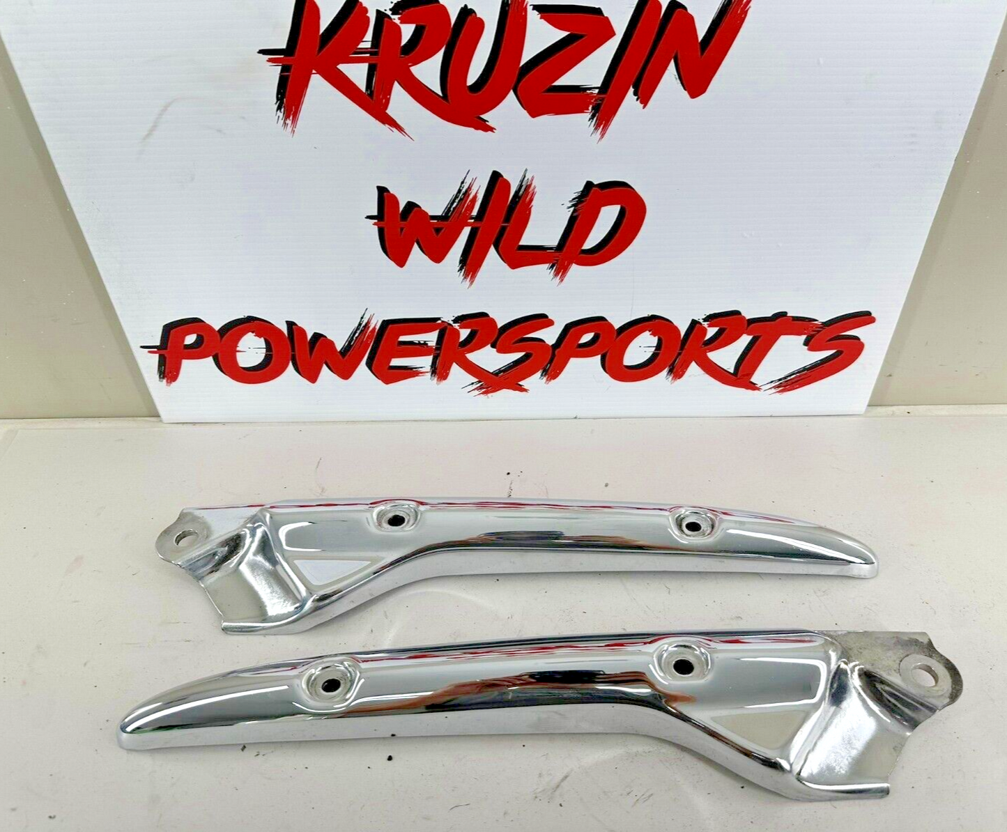 1998 HONDA VALKYRIE TOURING Chrome Rear Frame Fender Strut Arm Bars