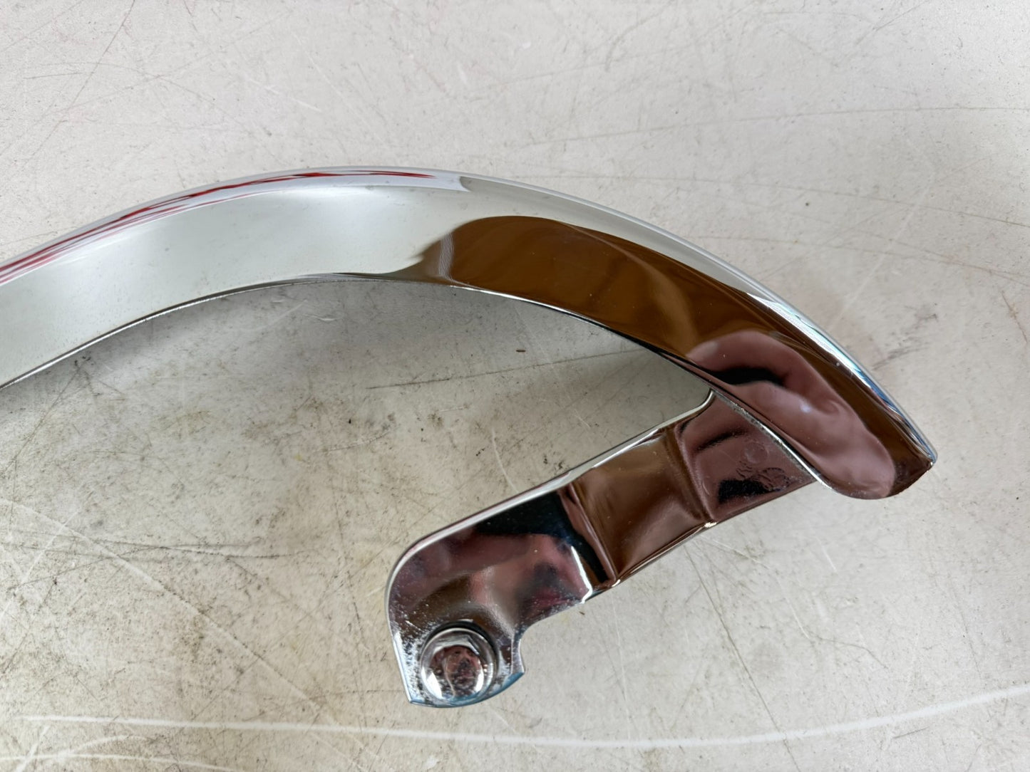 2003 HARLEY DYNA WIDE GLIDE Chrome Upper Belt Guard Cover