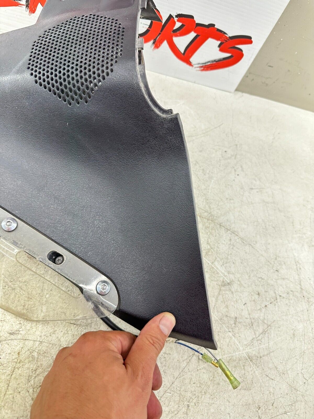 1999 HONDA VALKYRIE INTERSTATE Left Inner Fairing Filler Panel W/ Speaker