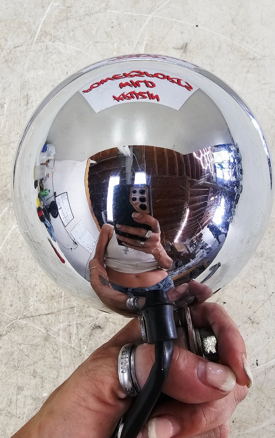 1993 HARLEY SOFTAIL Chrome Front Headlight Headlamp Light