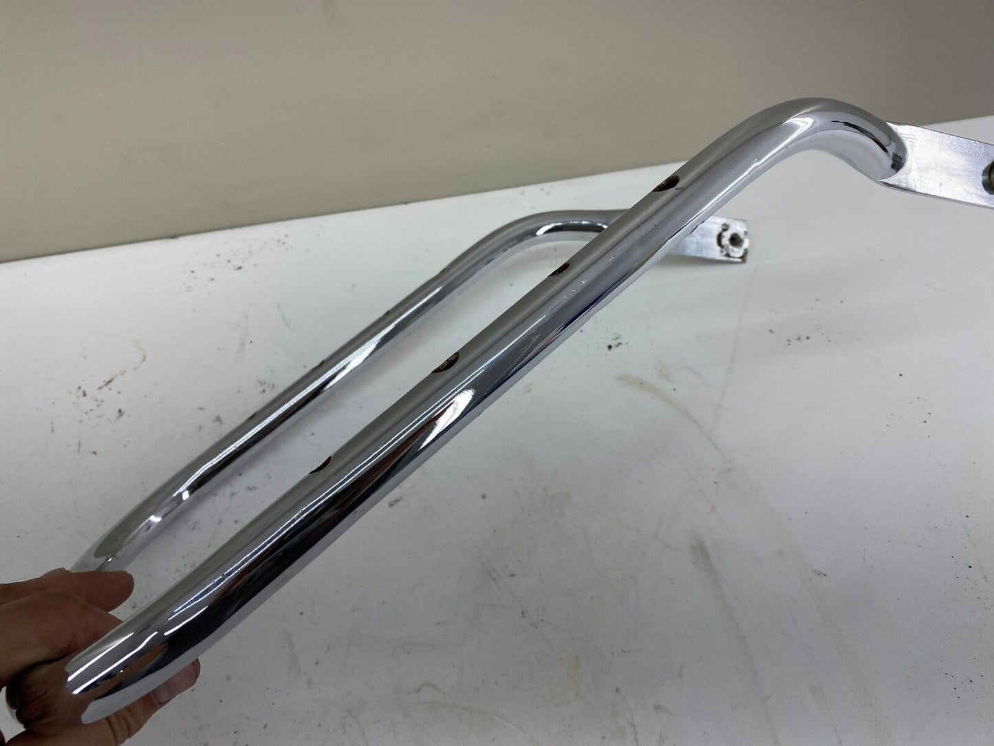 2008 Harley Davidson Electra Glide CVO Chrome Trunk Mounting Bar Fame Strut