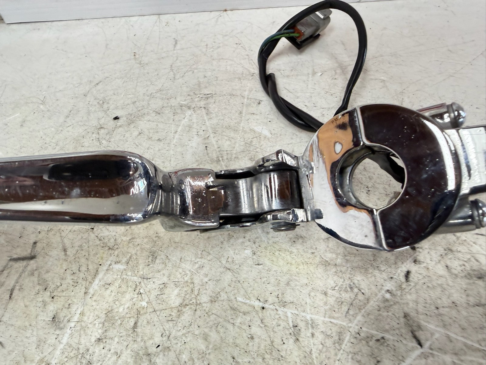 1995 HARLEY FLH ELECTRA GLIDE Clutch Perch Hand Lever Chrome