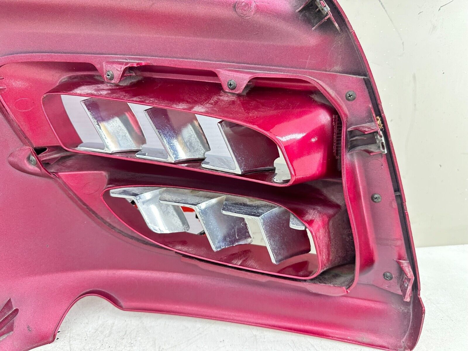 2004 Honda Goldwing GL1800 Red Right Side Headlight Fairing Cowl Panel