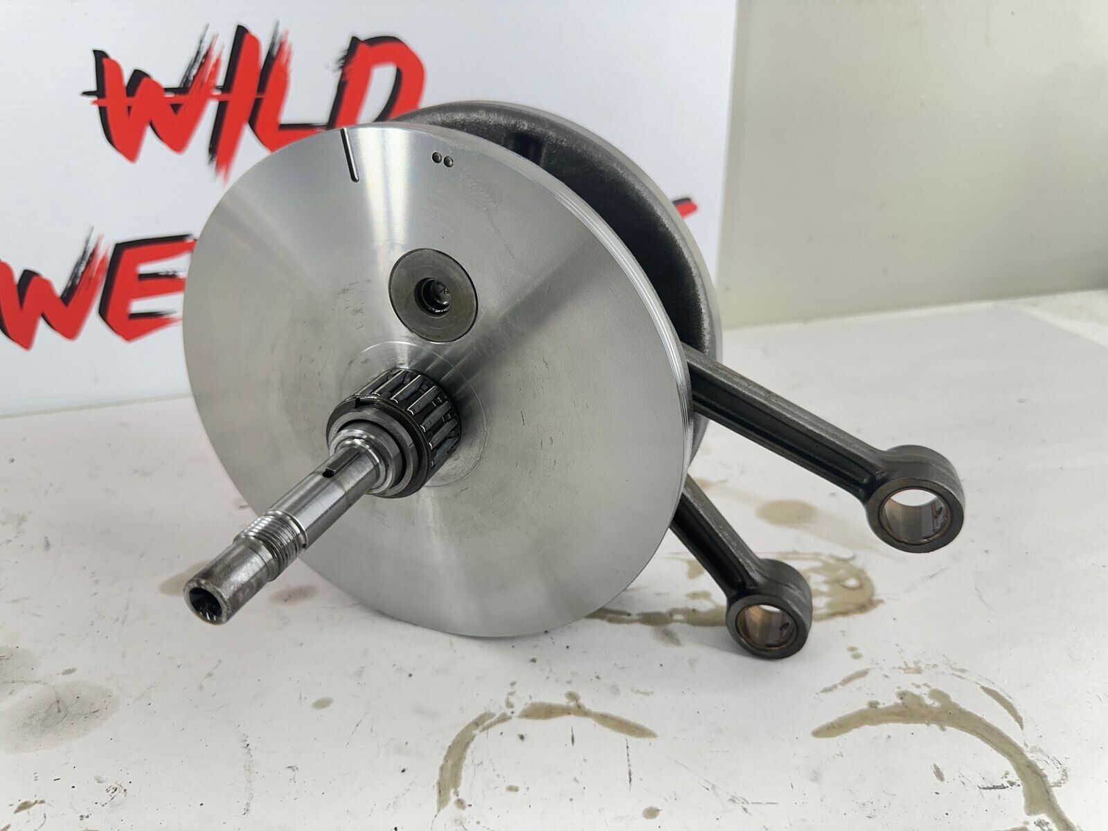 2003 Harley Davidson Sportster Crank Shaft Crank Connecting Rods Fly Wheel