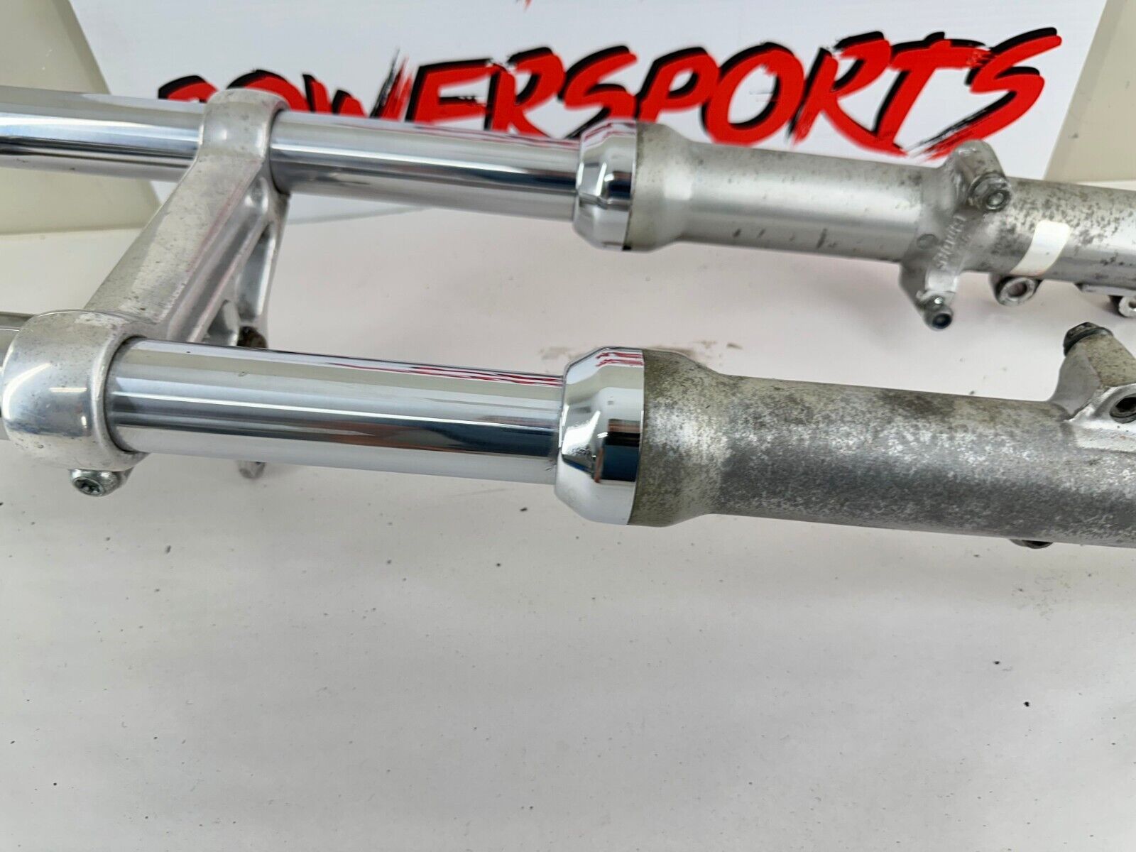 2003 Harley Davidson Sportster Forks Triple Clamp Narrow Glide Front End w/ Axle