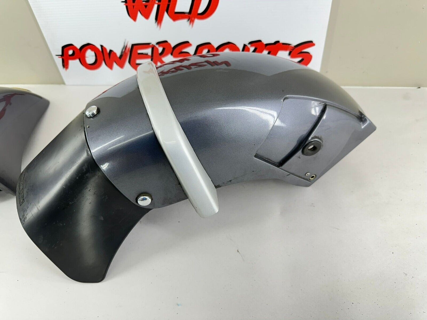 88-00 HONDA GOLDWING GL1500 Front Fender Gray Both Sections