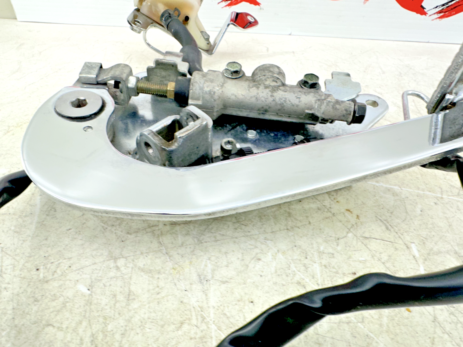 1999 HONDA VALKYRIE INTERSTATE Rear Brake Master Cylinder + Brake Pedal