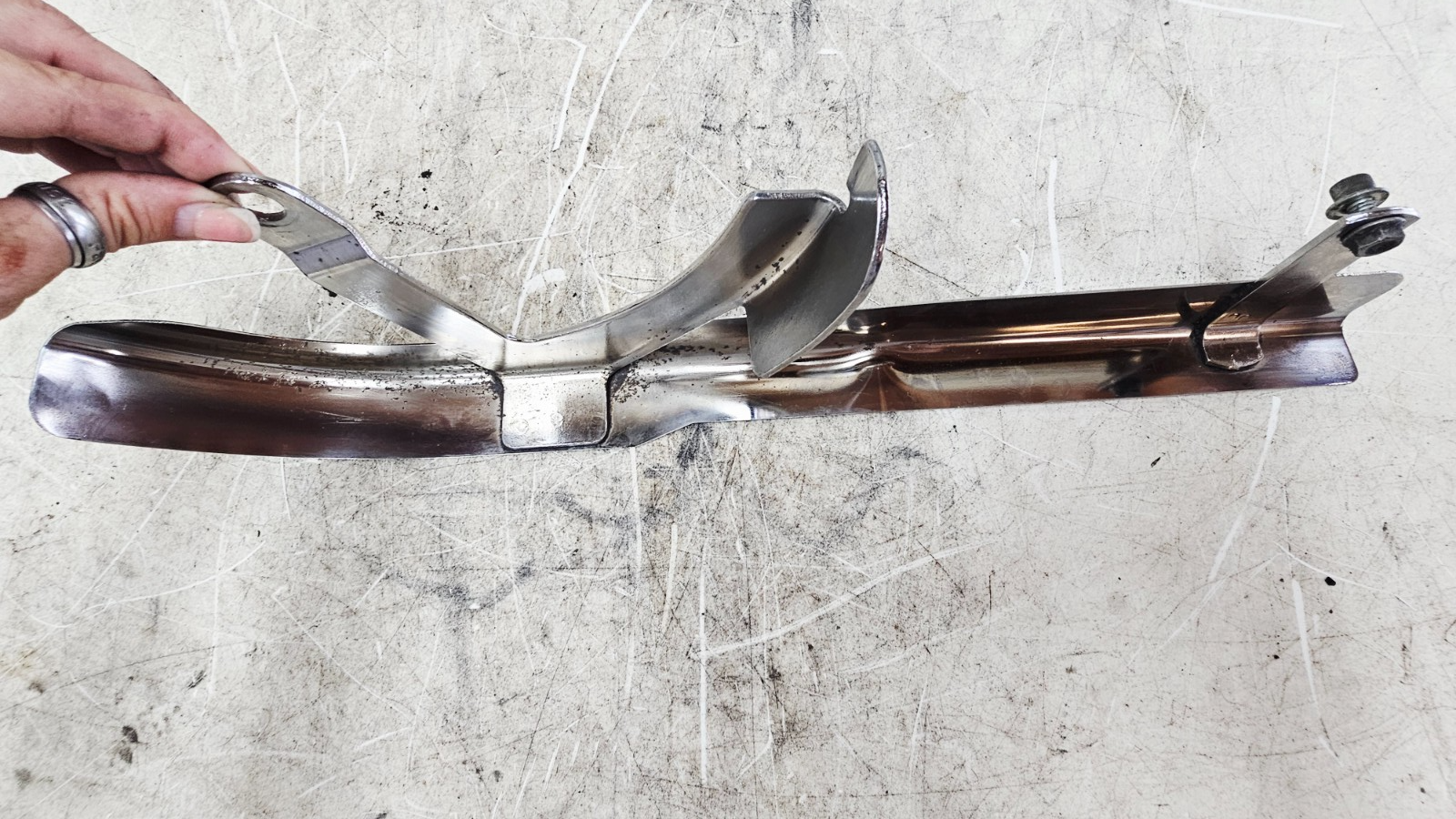 2001 Harley Davidson Sportster Chrome Upper Belt Ground Cover