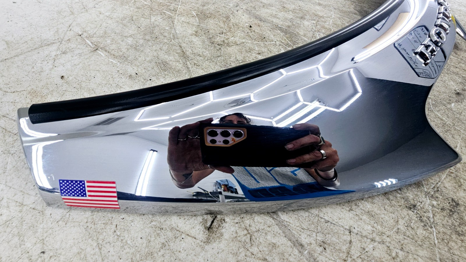 1999 HONDA VALKYRIE INTERSTATE Windshield Wind Screen Trim Cover 64120-MBYA-0000