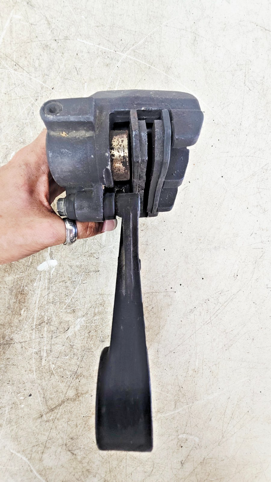 1993 HONDA GOLDWING GL1500 Rear Brake Caliper Mount Bracket