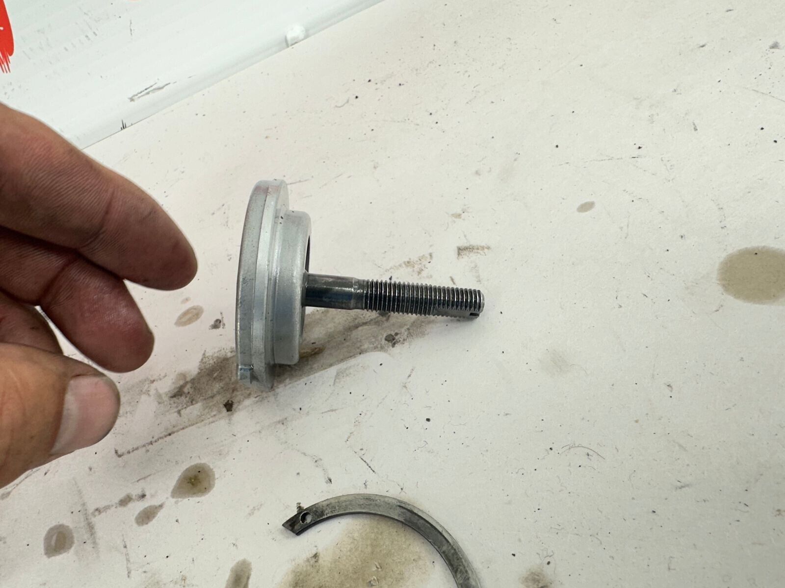 2003 Harley Davidson Sportster OEM HD Clutch Release Adjuster Screw+Plate + Ramp