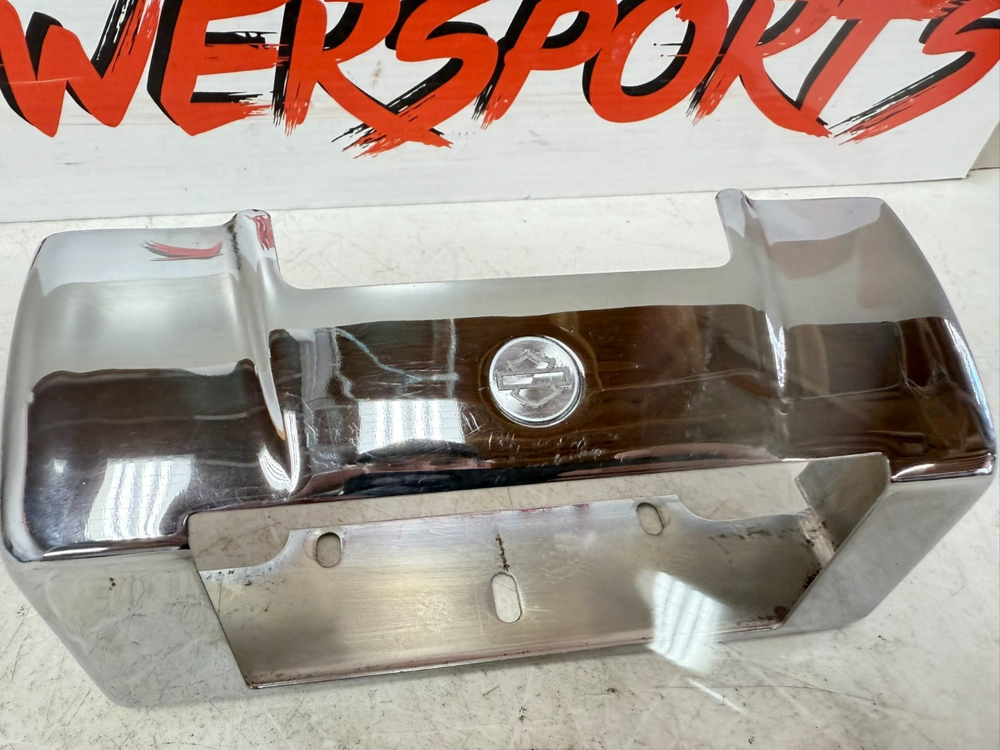 2003 HARLEY ELECTRA GLIDE OEM Oil Cooler Chrome Cover