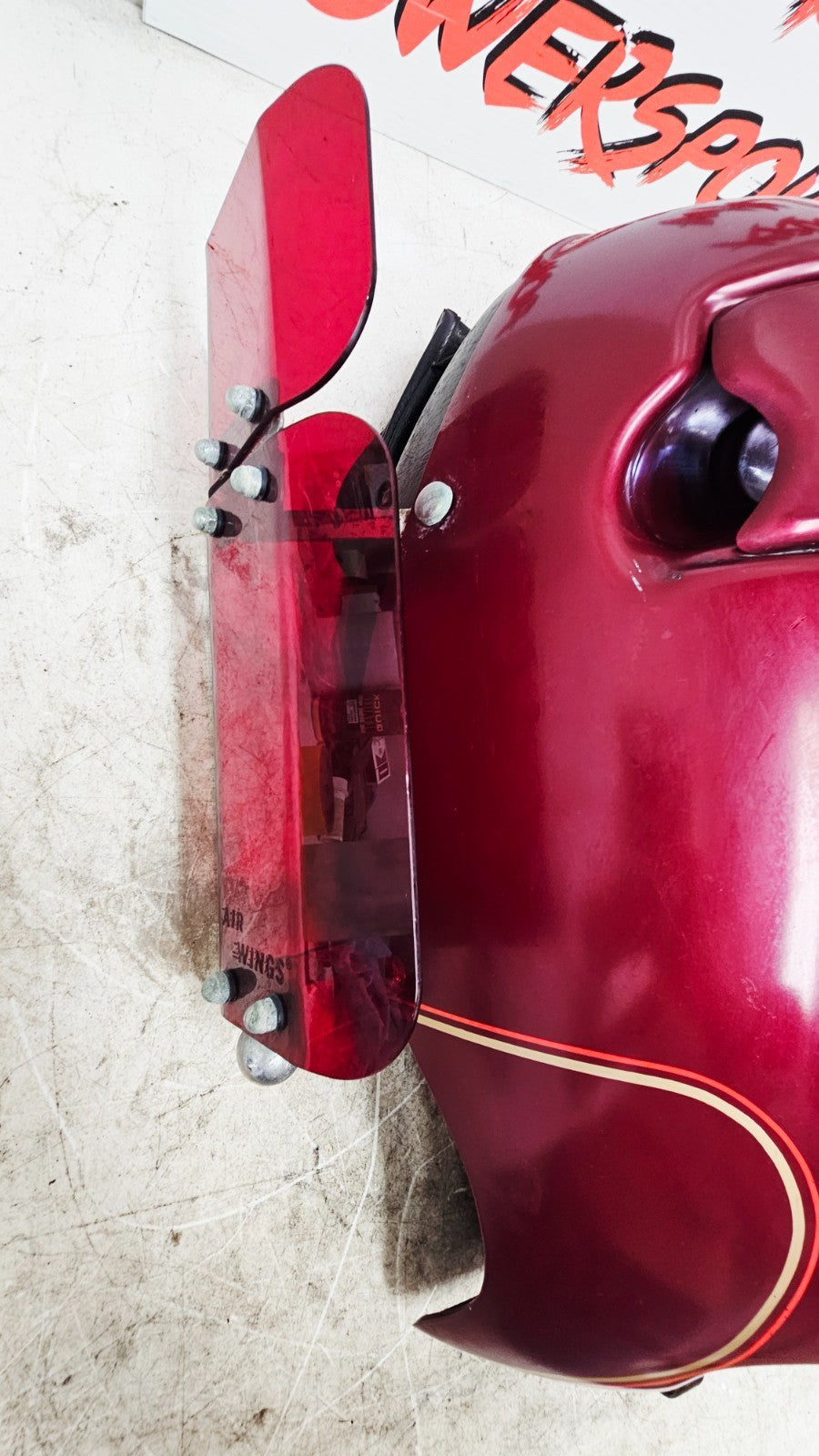 1996 HARLEY FLH ELECTRA GLIDE Lower Leg Fairing Cowl Panel Left Right