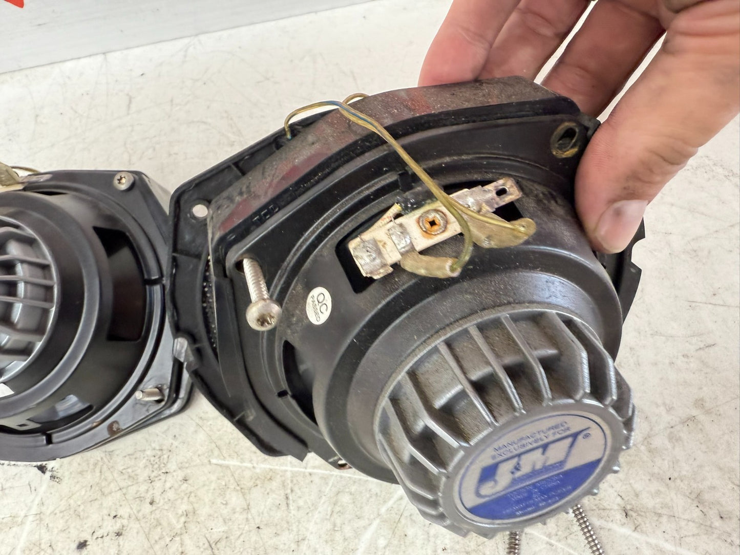 2003 HARLEY ELECTRA GLIDE Front Audio J&M Performance Speakers