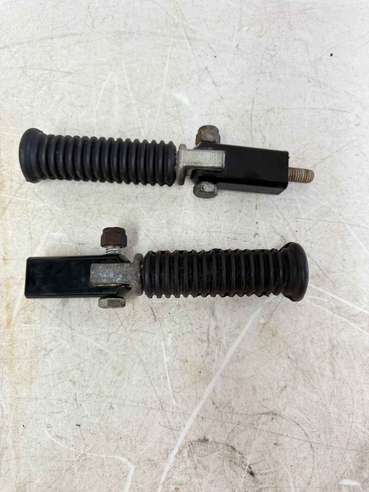 2003 Harley Davidson Sportster Rear Passenger Foot Peg Right & Left