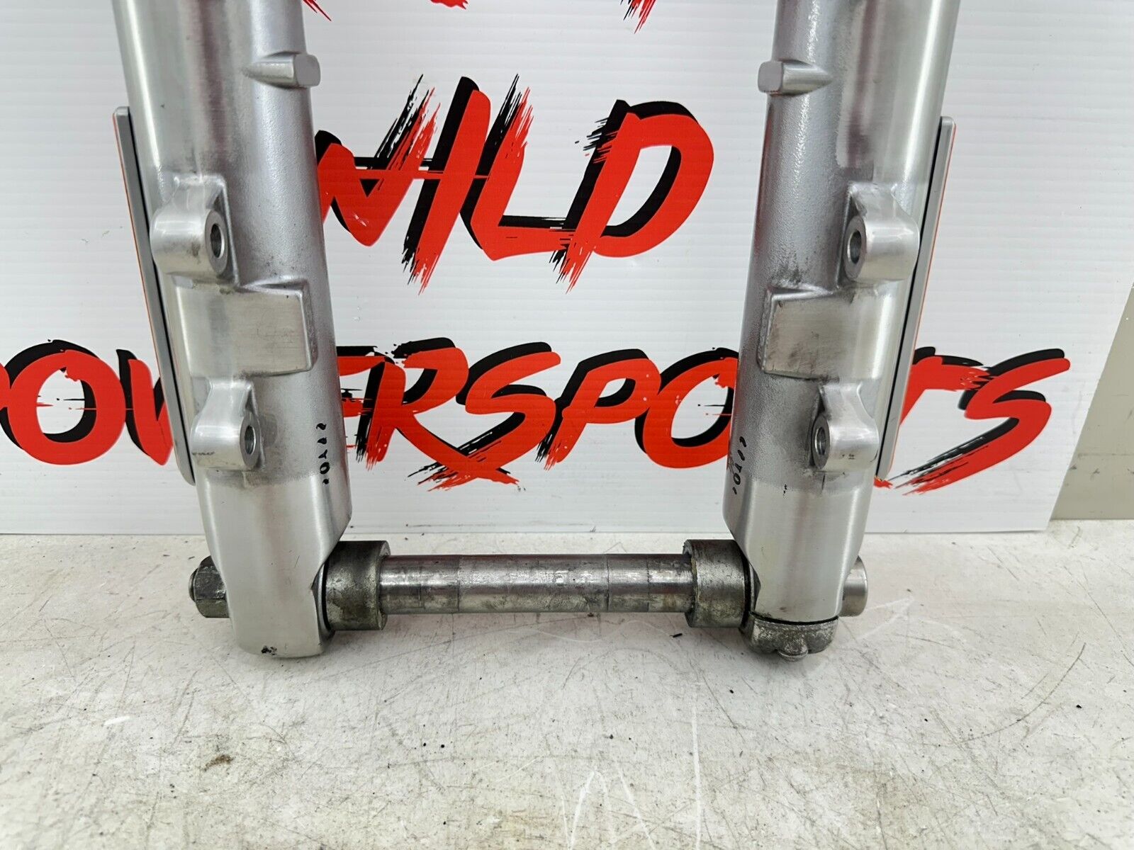2003 Harley Davidson V Rod VRSCA 49mm Forks Front End Dual Disc Triple Tree