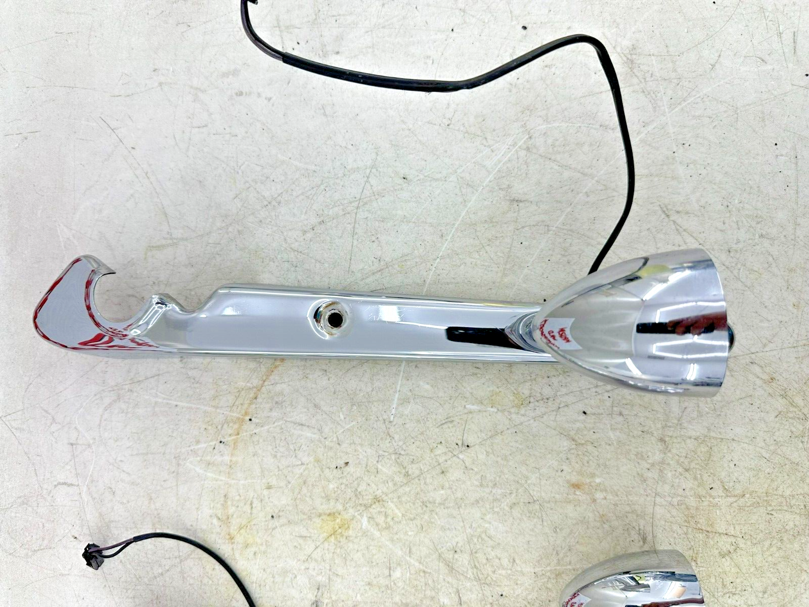 2004 UP HARLEY DAVIDSON SPORTSTER Chrome Right Left Turn Signals+ Strut Arm