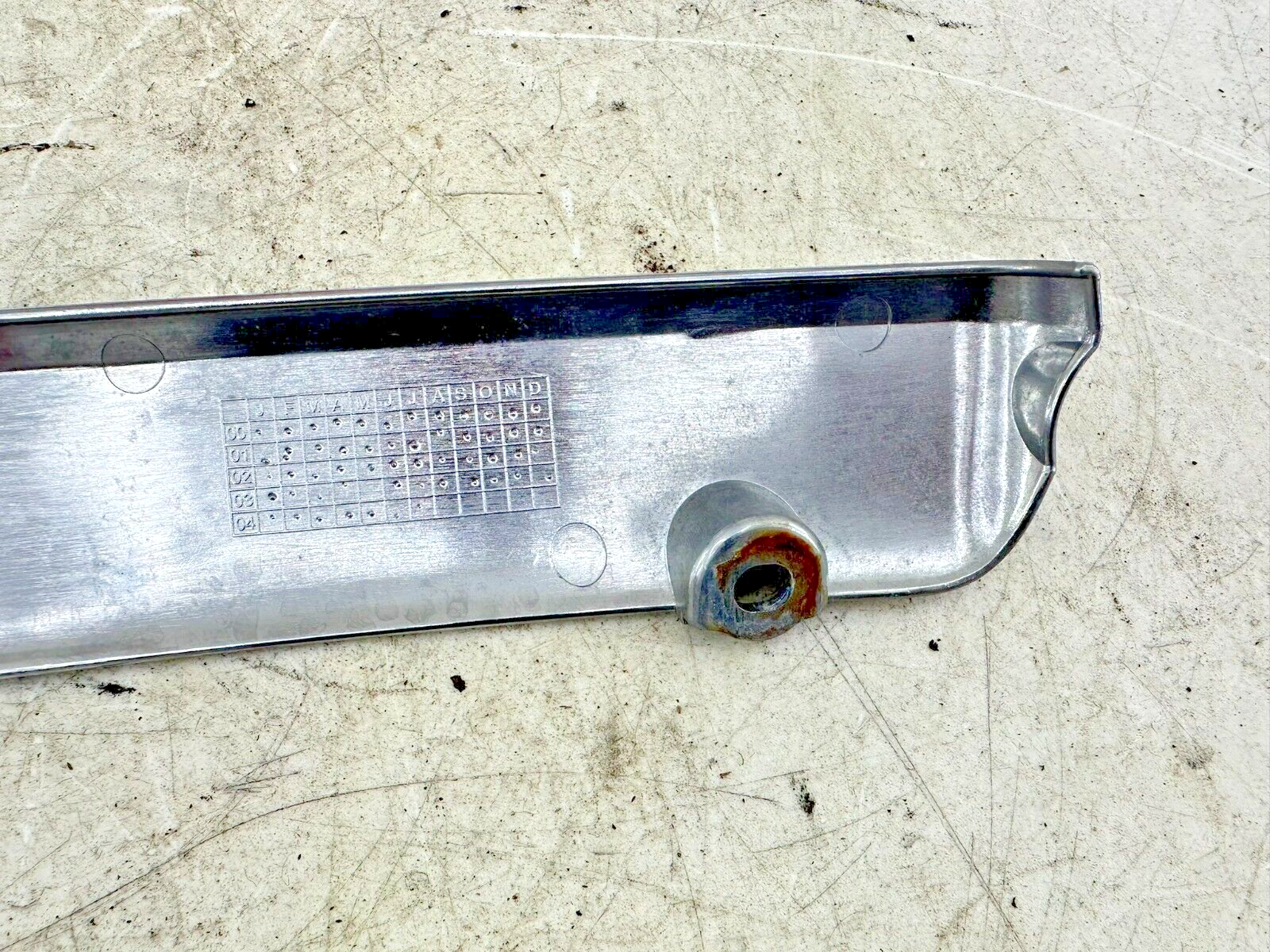 2004 Honda Goldwing GL1800 Chrome Right Left Injector Head Cover Fairing