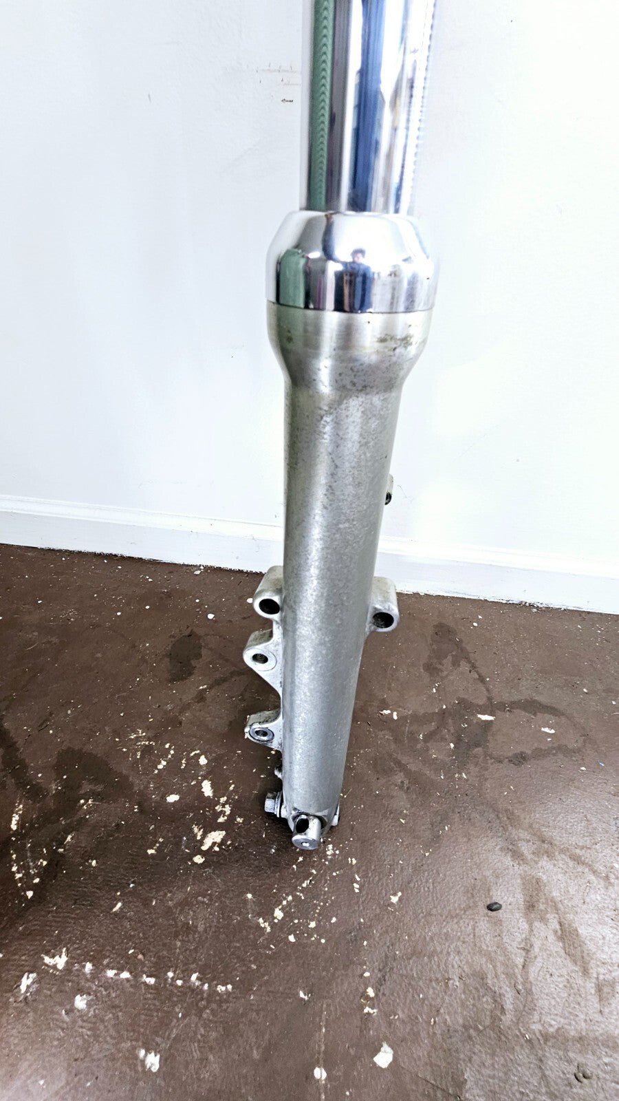 1995 HARLEY DYNA CONVERTIBLE Dual Caliper Rotor Forks Front End Triple Tree 