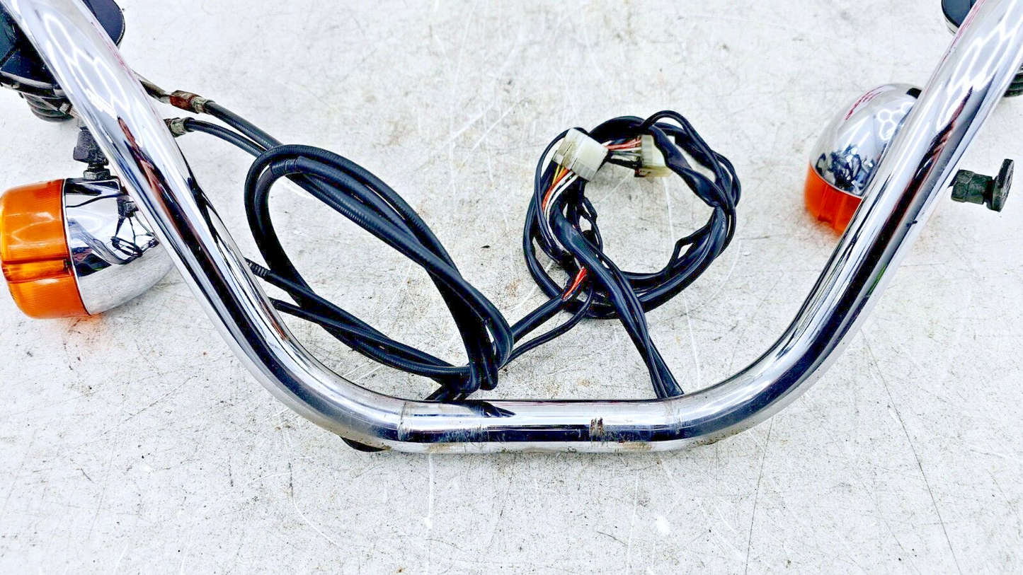 1995 HARLEY DYNA CONVERTIBLE Handlebar Control Switch Housing Grips +Turn Signal