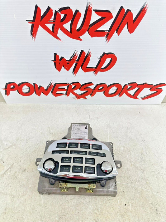 2004 Honda Goldwing GL1800 AM FM Stereo Radio Head Unit 39110-MCA-6720-M1