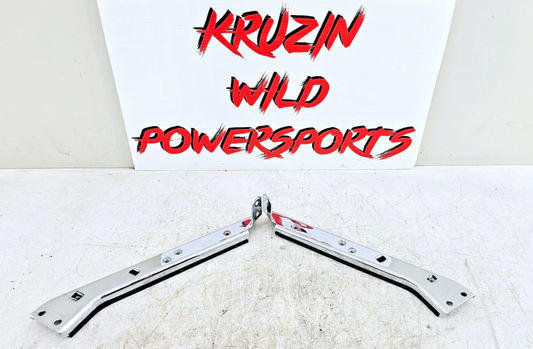 1998 HARLEY FLH ROADKING Chrome Saddlebag & Crash Bar Mounting Arms Frame