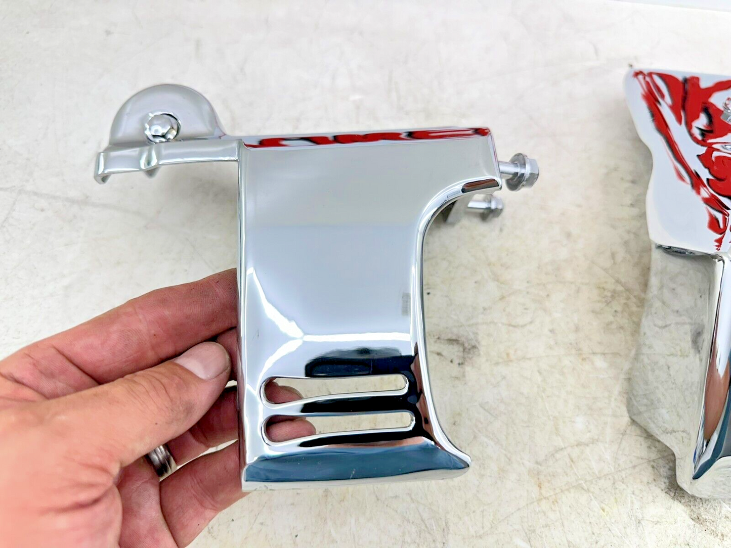 1999 HONDA VALKYRIE INTERSTATE Kuryakin Chrome Engine Motor Transmission Cover