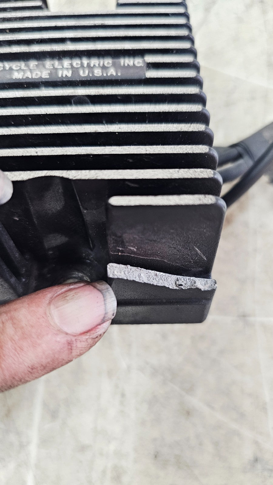 1990 Harley FXR FXRT FXRD FXRS FXLR FXRC Voltage Regulator Rectifier 12V Evo
