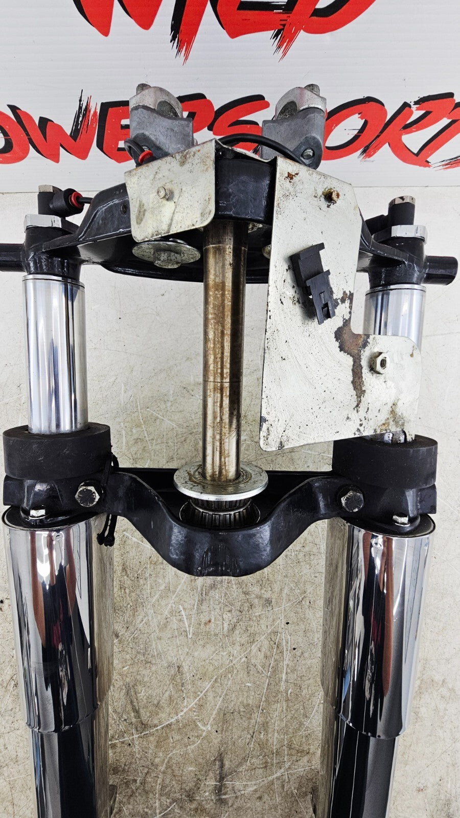 2000 HARLEY ELECTRA GLIDE Forks Triple Tree Front End Suspension