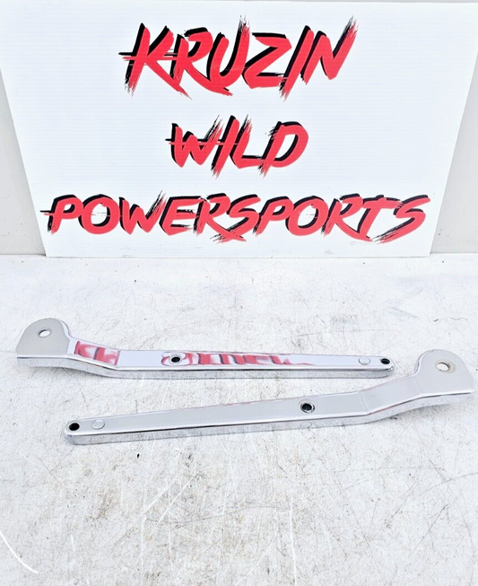 1995 HARLEY DYNA CONVERTIBLE Chrome Rear Fender Frame Strut Arm Bars