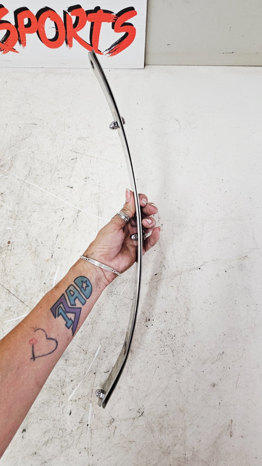 2002 HARLEY SOFTAIL Detachable Windshield Mount Bracket Hardware