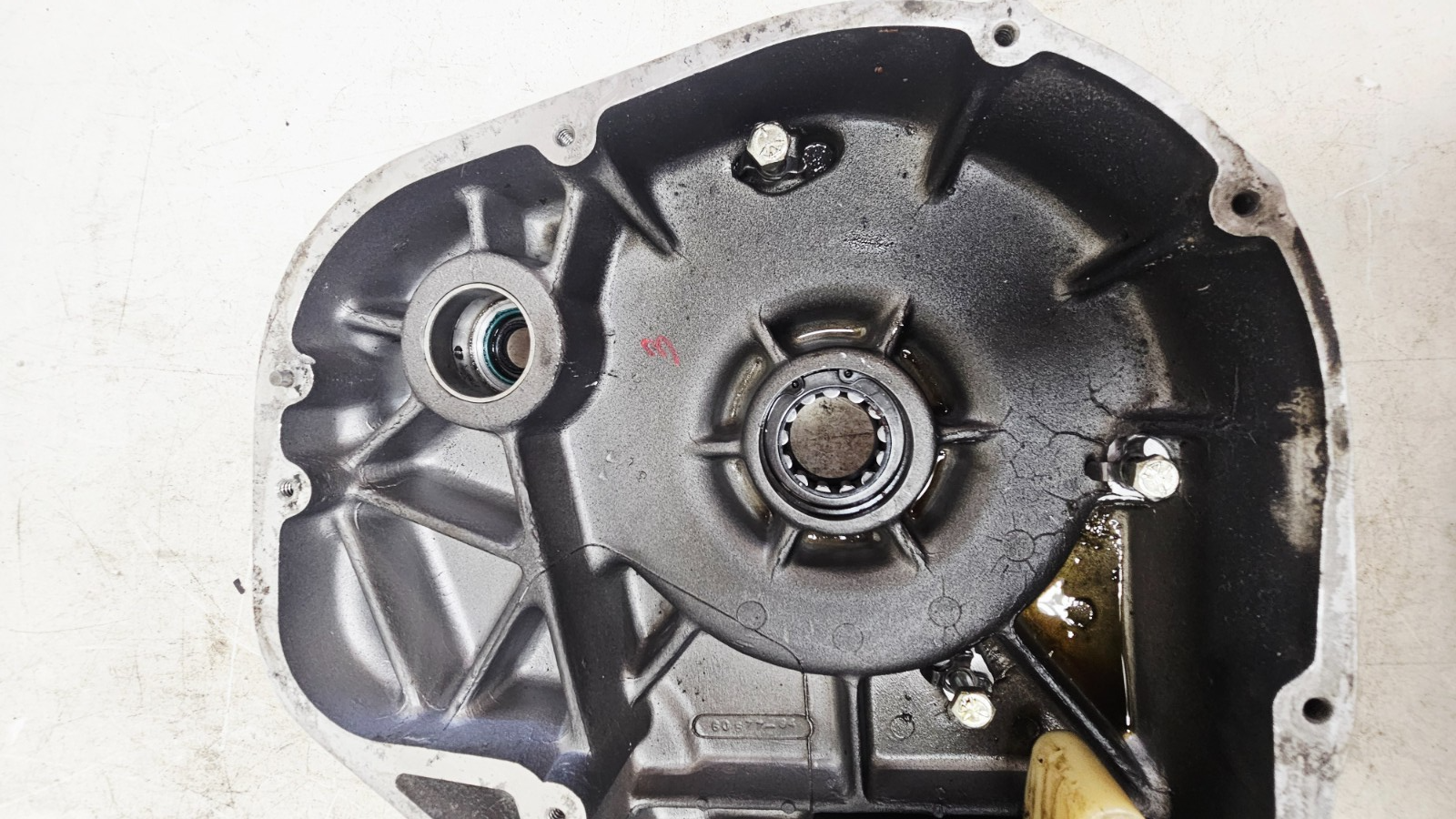 1996 HARLEY FLH ELECTRA GLIDE Inner Primary Clutch Backing Plate Case