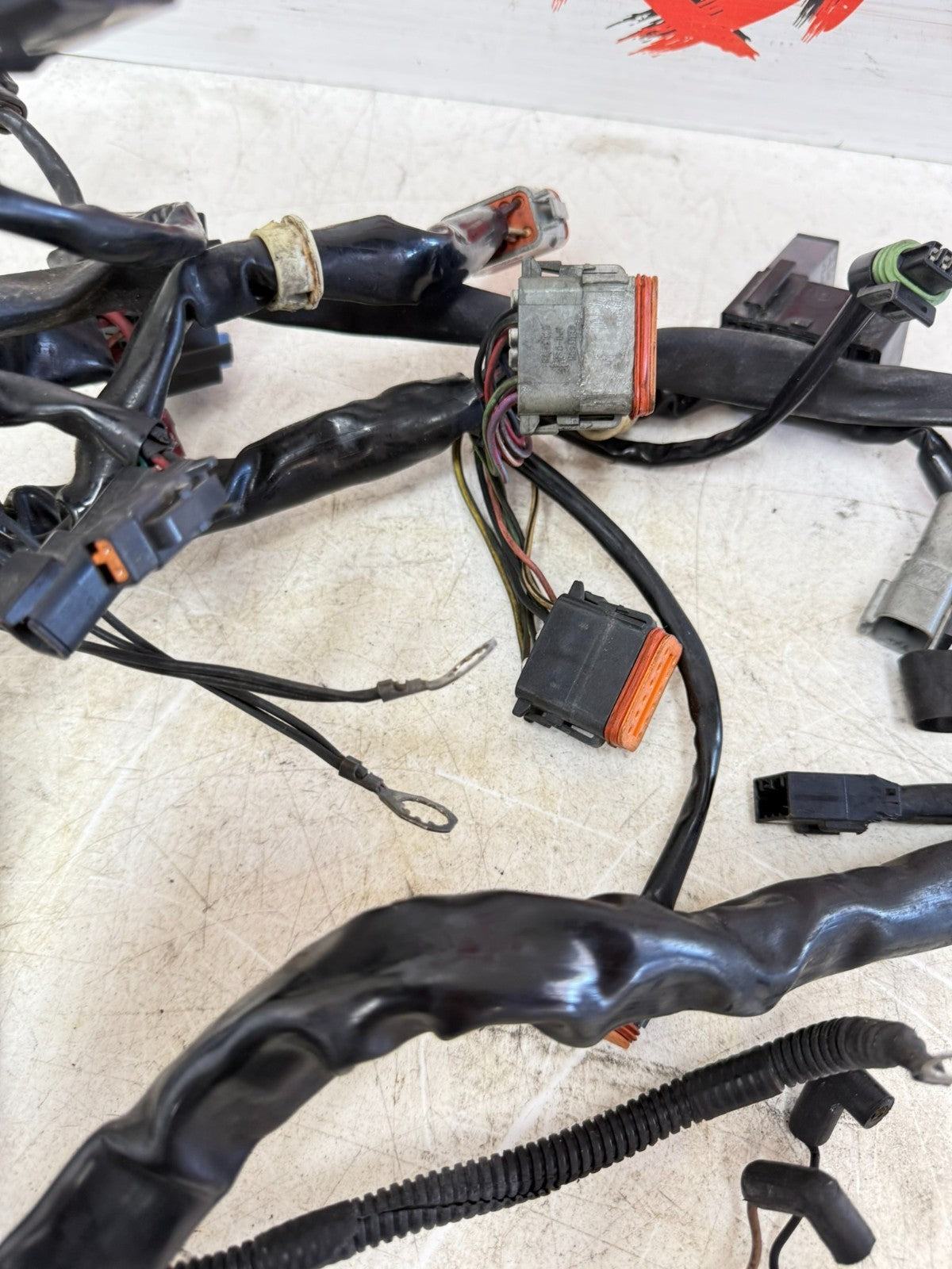 2003 HARLEY DYNA WIDE GLIDE OEM Main Wire Wiring Harness Loom