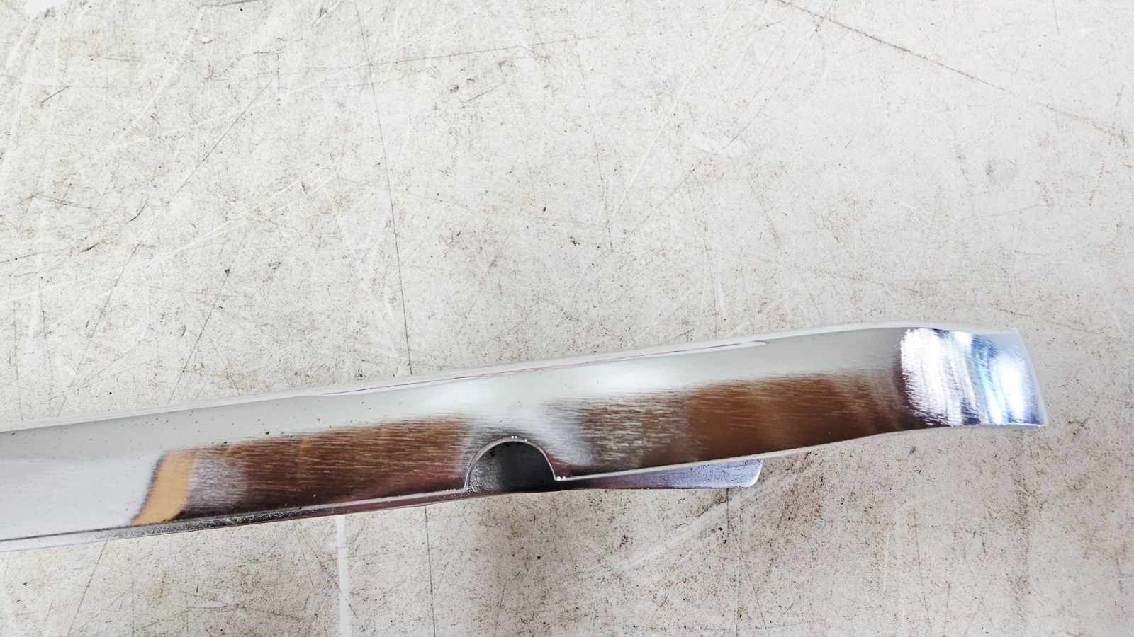 1996 HARLEY FLH ELECTRA GLIDE Left Right Chrome Saddlebag Guard Frame Bracket