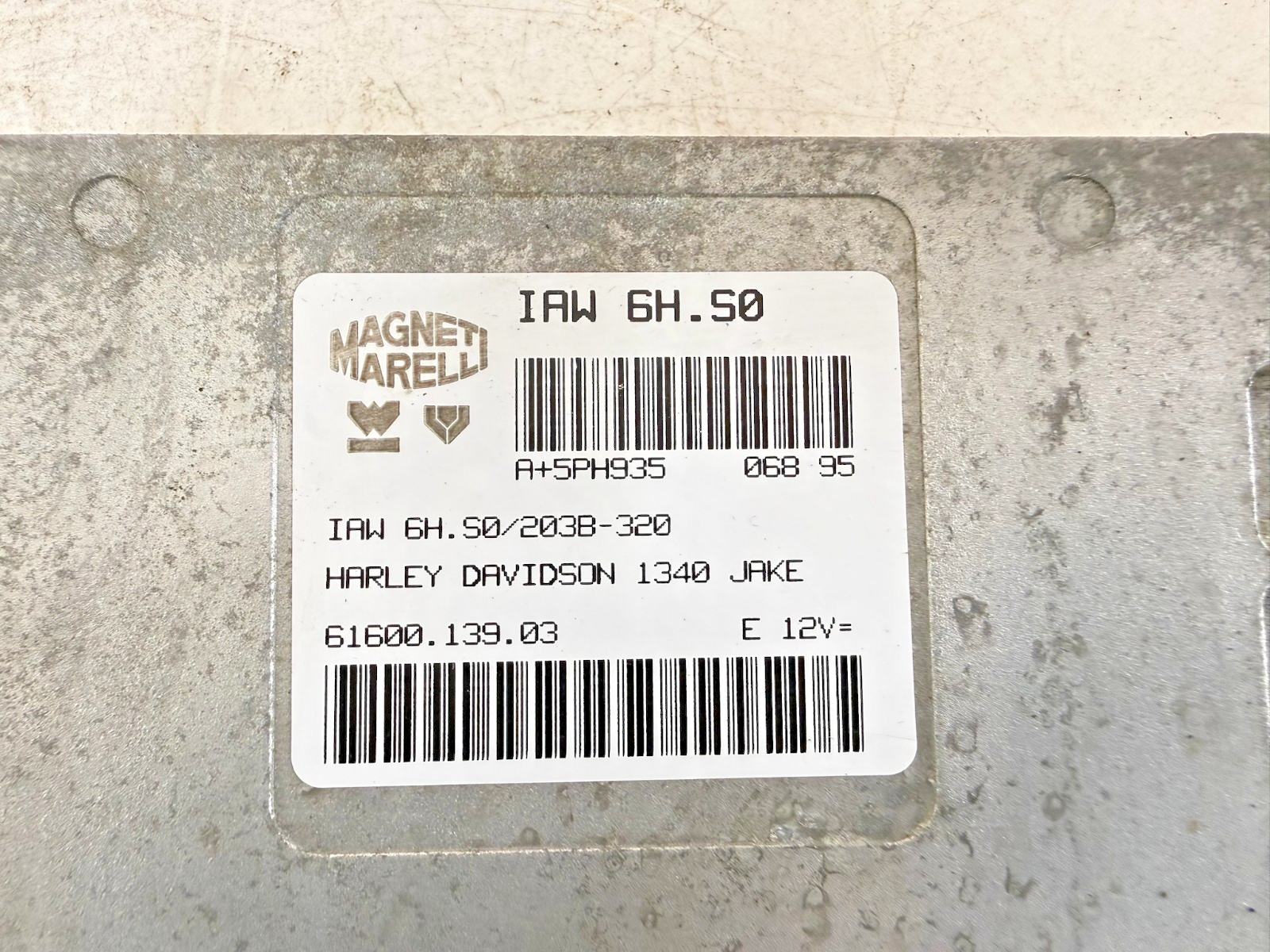 1995 HARLEY FLH ELECTRA GLIDE ECM Engine Control Module Magneti Marelli