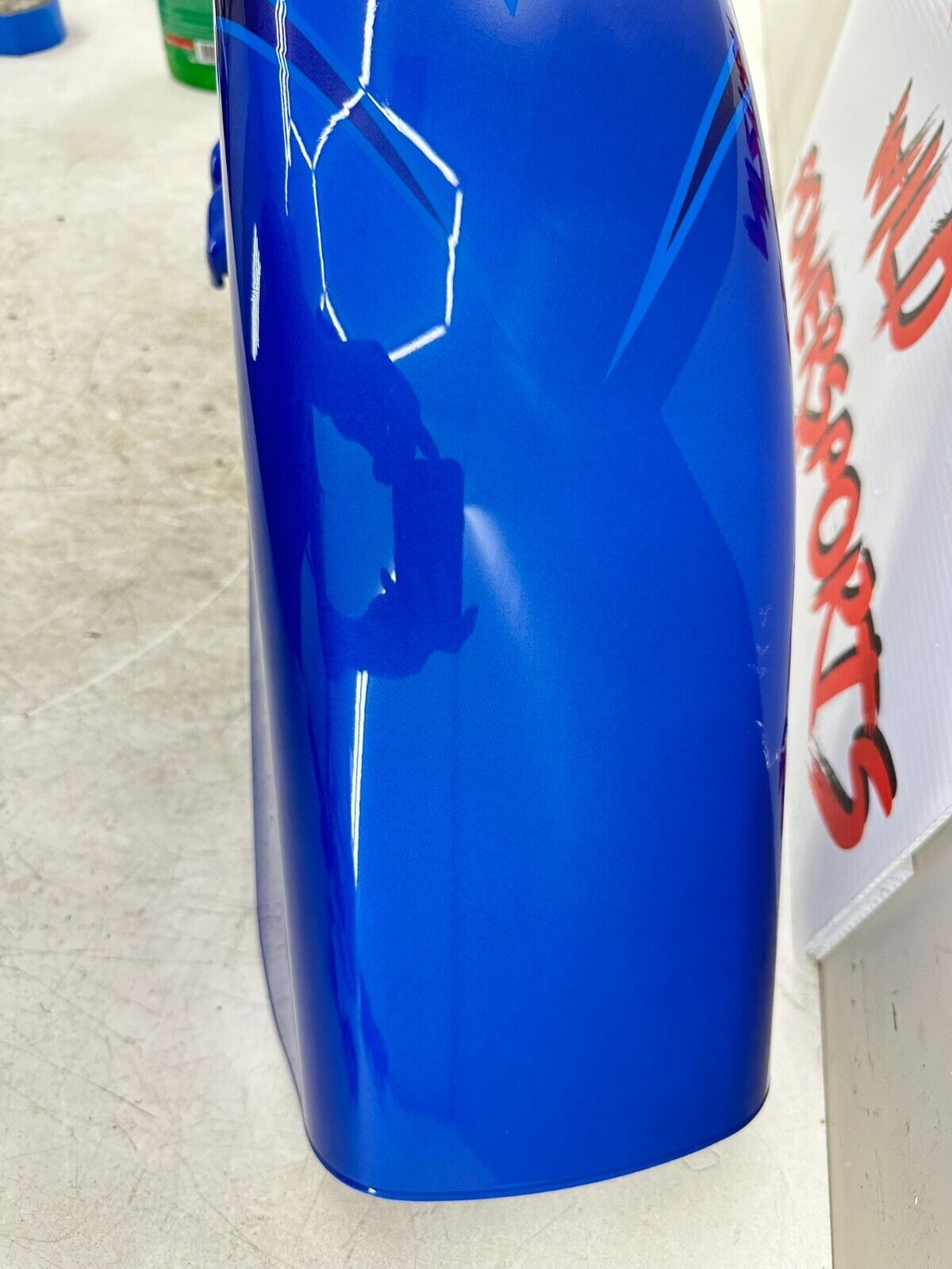 2007 Harley Electra Glide CVO OEM HD Front Fender Lightning Blue Midnight Pearl