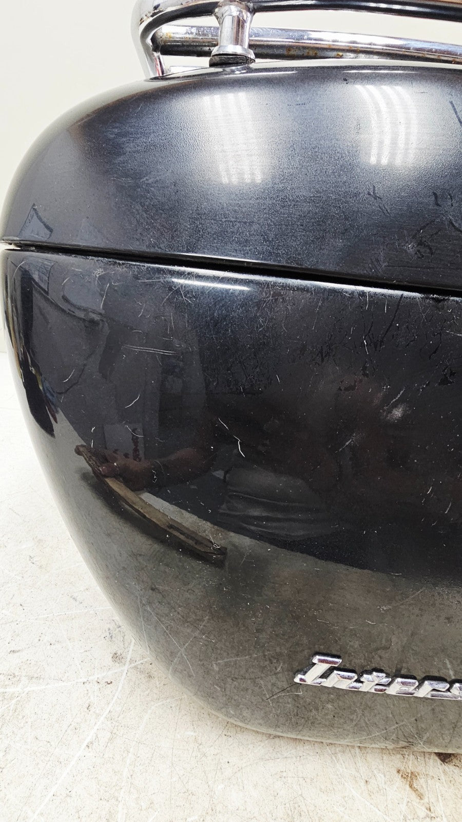 2000 HONDA VALKYRIE INTERSTATE Left Saddlebag Hard Side w/ Lid & Luggage Case