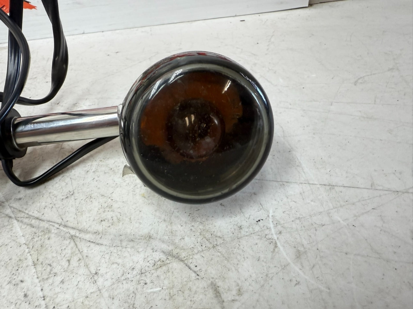 2003 HARLEY DYNA WIDE GLIDE OEM Front Left Right Turn Signal Indicators Clamp On