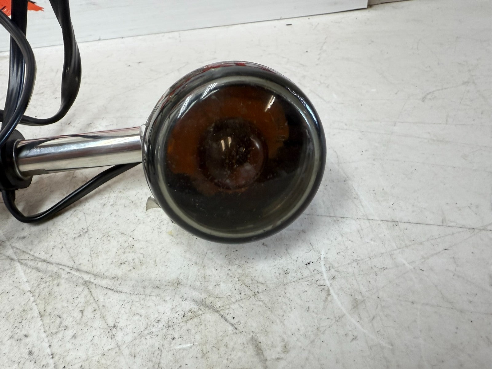 2003 HARLEY DYNA WIDE GLIDE OEM Front Left Right Turn Signal Indicators Clamp On