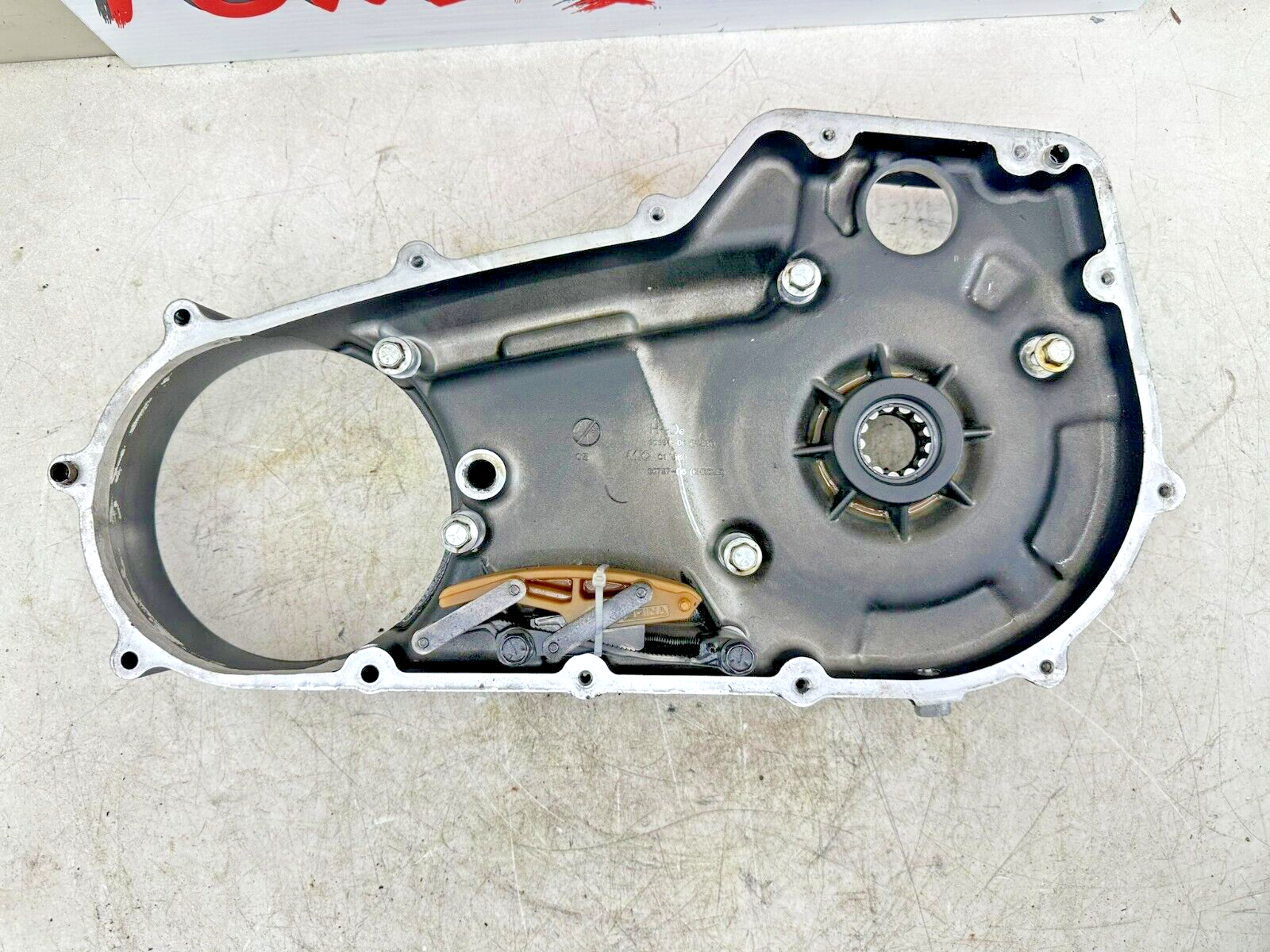 2006 Harley Dyna Low Rider OEM HD Inner Primary Case Housing Backing Plate