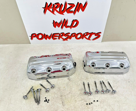 1999 HONDA VALKYRIE INTERSTATE Chrome Right Left Valve Head Covers