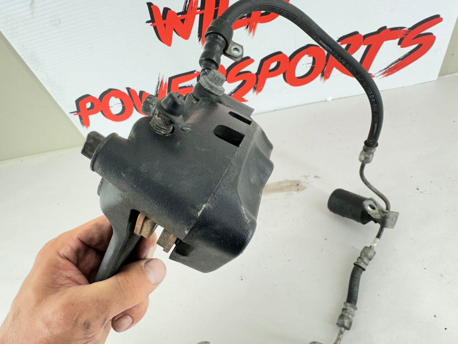 2003 Harley Davidson Sportster Rear Brake Caliper + Hose