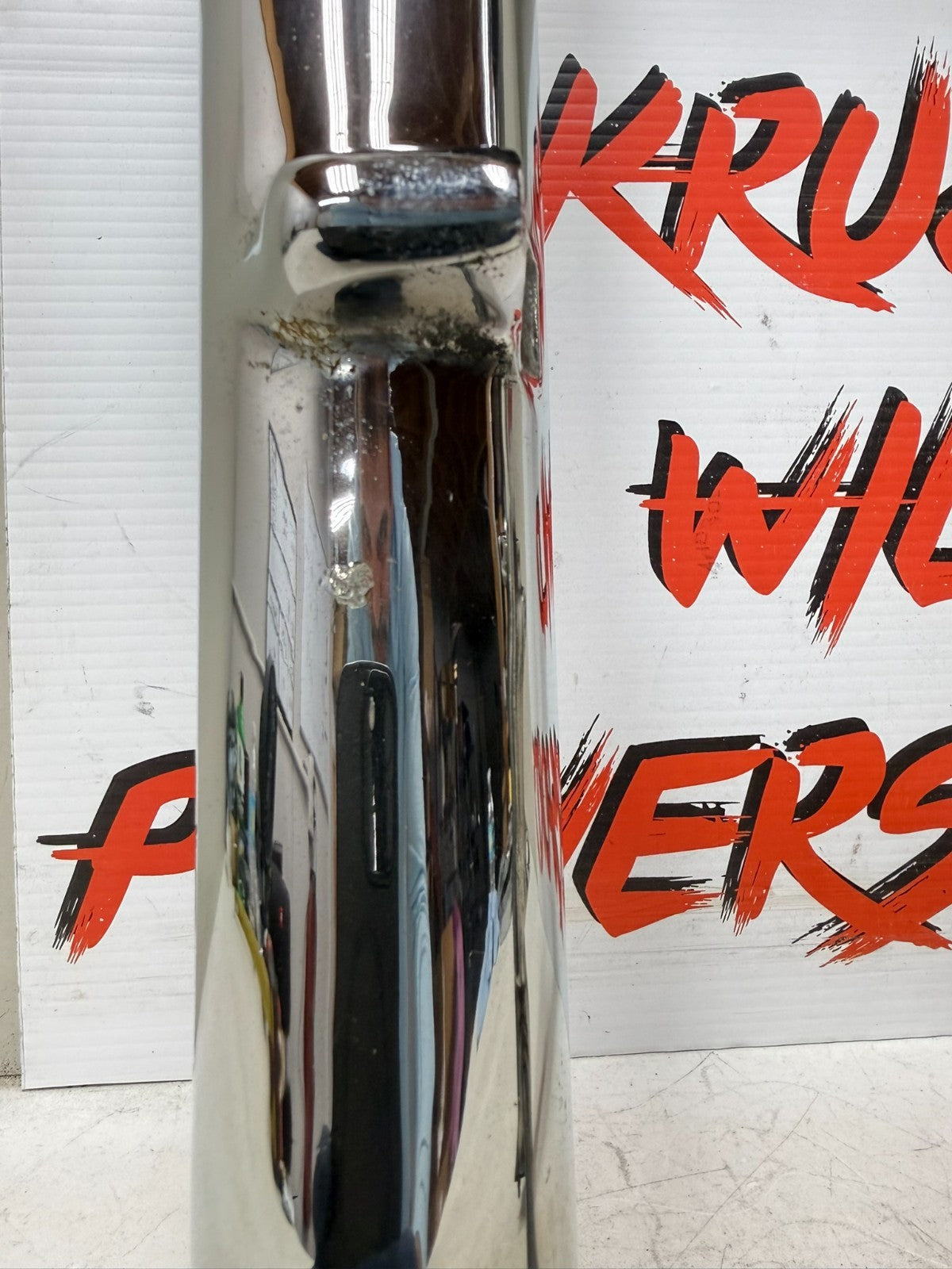1995 HARLEY FLH ELECTRA GLIDE Forks Triple Tree Front End Chrome Lowers Air Ride