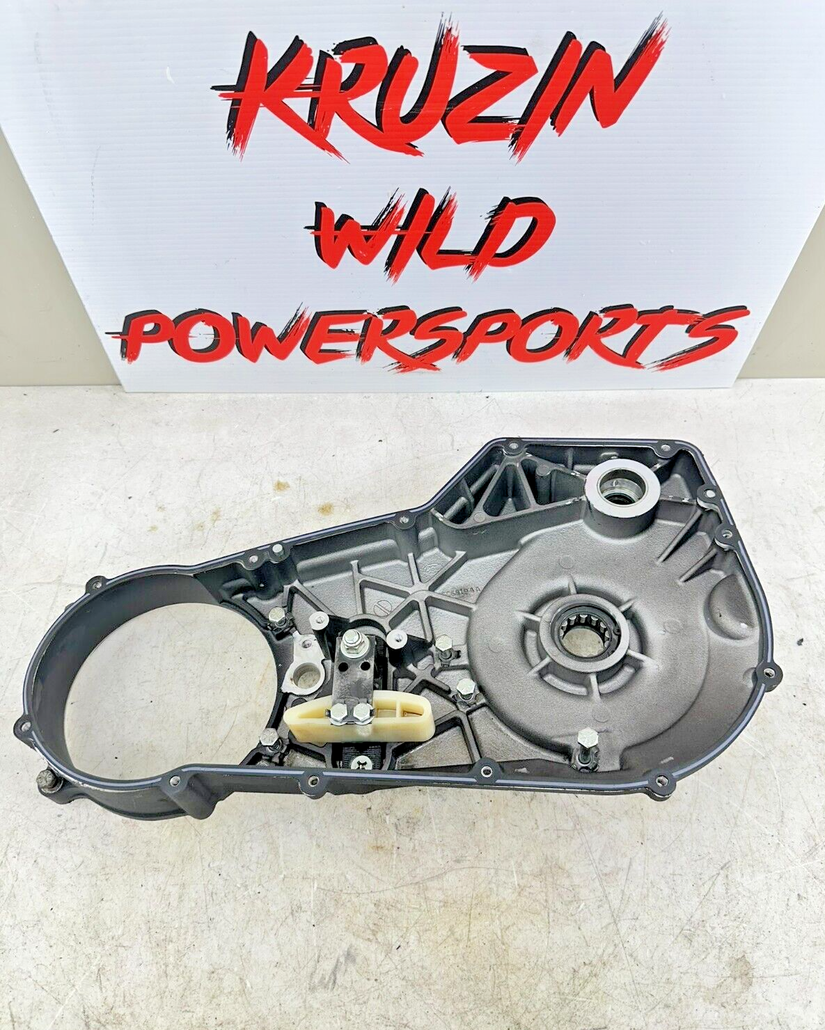 1997 HARLEY DYNA Inner Primary Backing Plate Case W/ Mid Control Hole