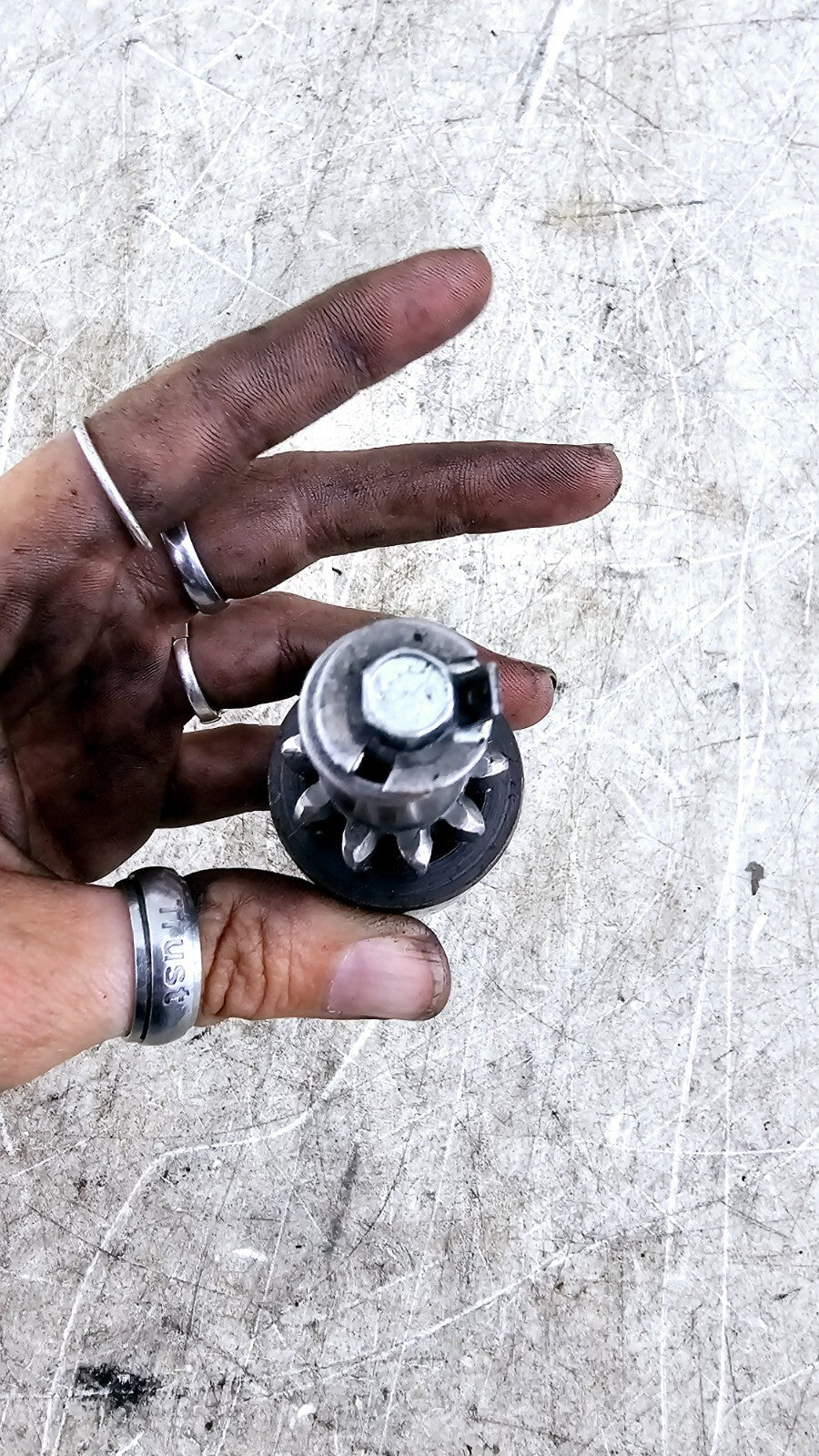 2000 HARLEY ELECTRA GLIDE OEM HD Starter Jack Shaft gear