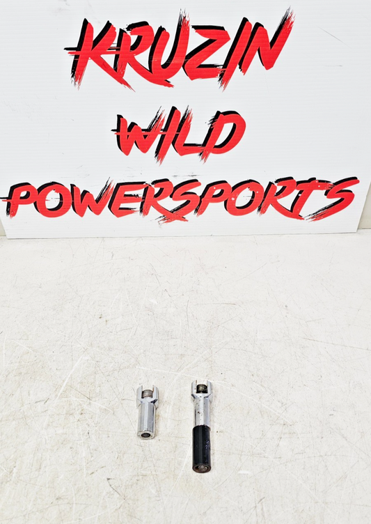 2000 HARLEY SOFTAIL DEUCE Chrome Passenger Footpeg Peg Bracket Mount Support