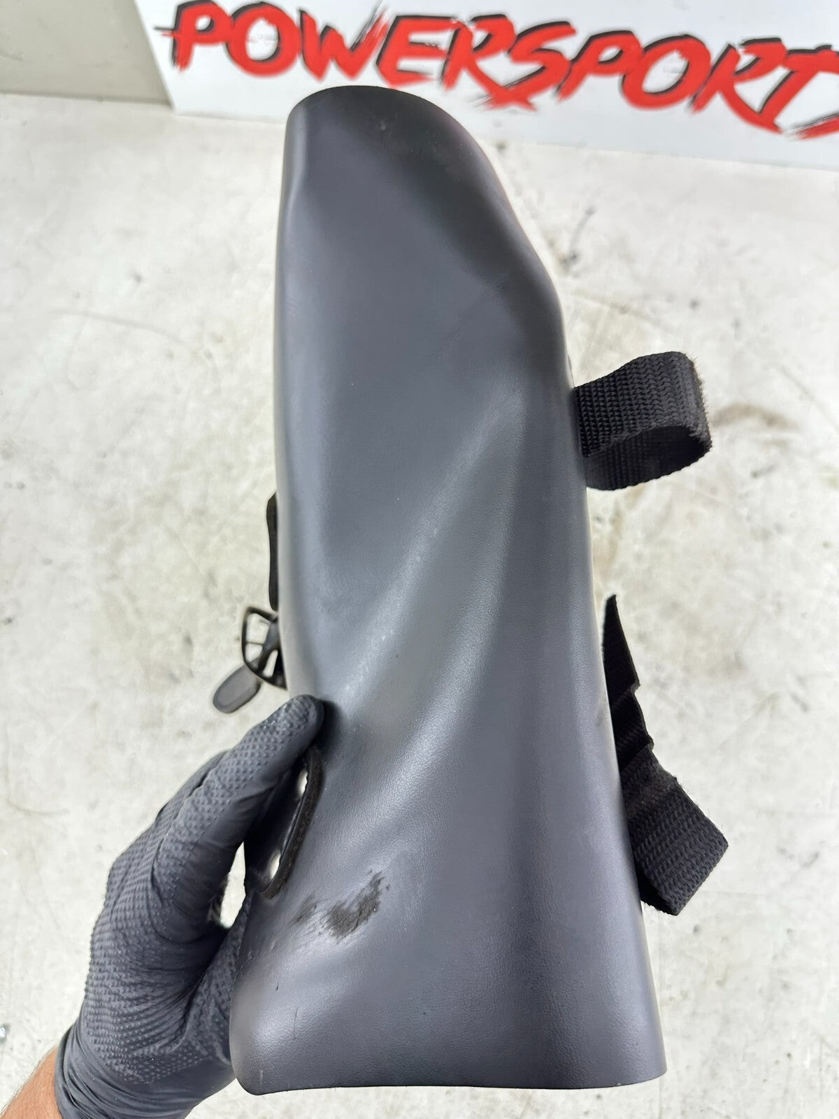 2001 HARLEY SOFTAIL OEM HD Leather Left Side Swingarm Saddlebag Storage Bag