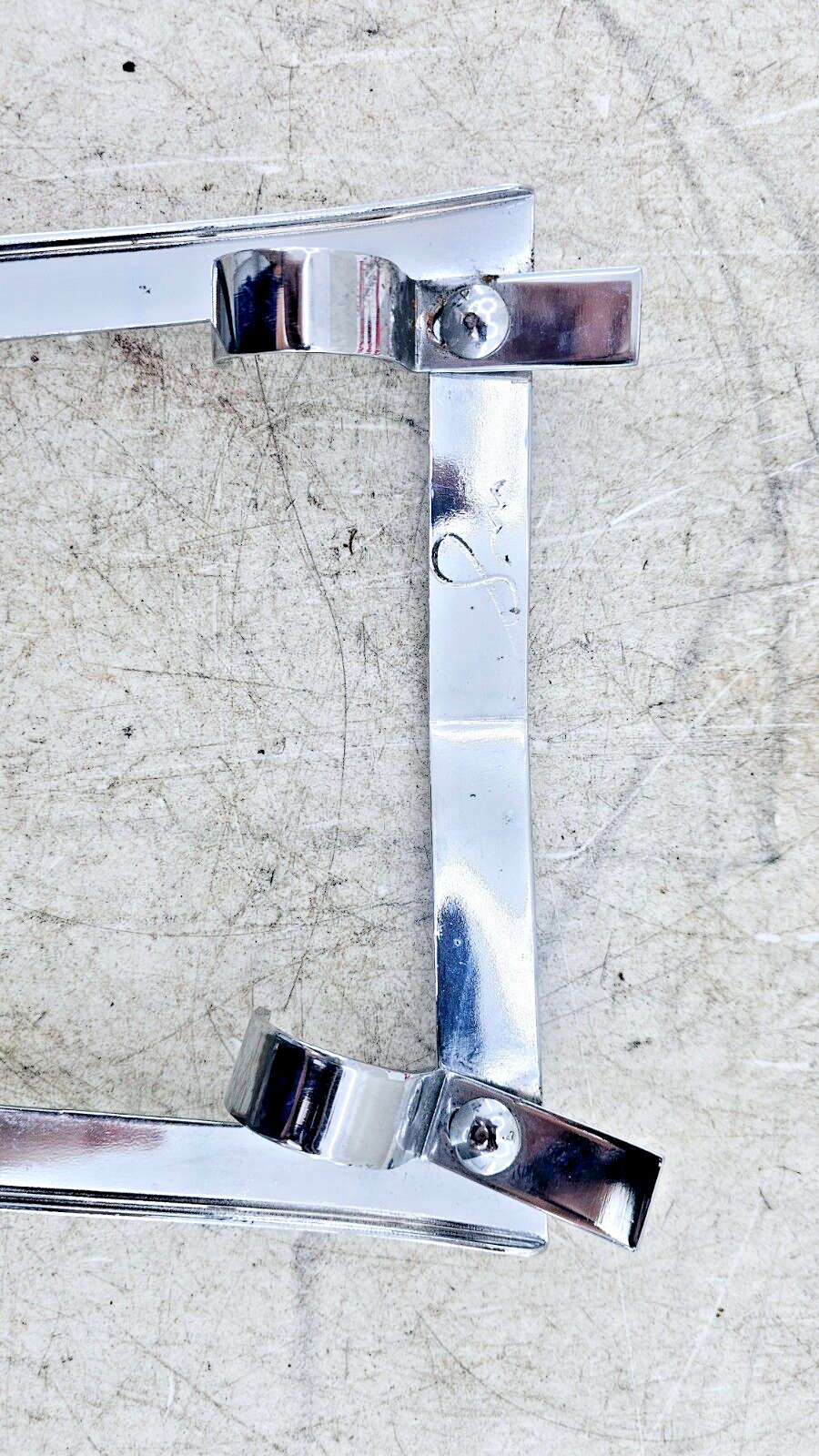 1999 HARLEY DYNA CONVERTIBLE Chrome Front Frame Cover Guards