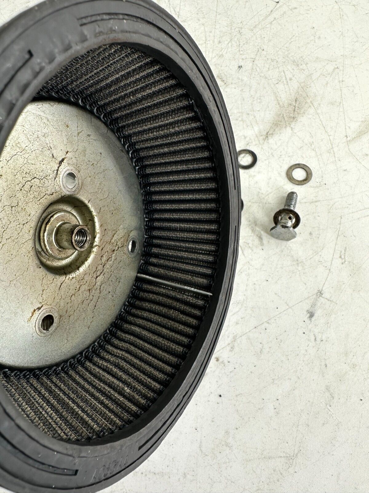 2003 HARLEY FLH ELECTRA GLIDE Air Filter Housing Backing Plate MTG Hardware